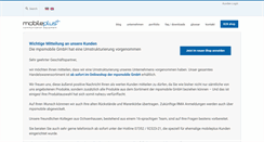 Desktop Screenshot of mobileplus.de