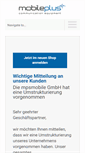 Mobile Screenshot of mobileplus.de